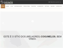 Tablet Screenshot of ositiodoscogumelos.com